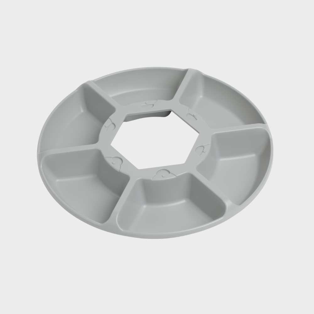 SoCool® Refrigerated Smart Feeder + 6 Pack Stainless Steel Inserts (silicone lids not included)